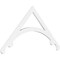 Ekena Millwork Pitch Legacy Architectural Grade PVC Gable Pediment, 48"W x 24"H x 1"P (12/12) GPP048X024X100LEG - alternate 1